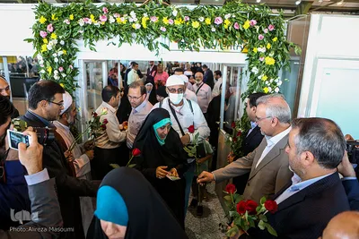 ورود اولین کاروان حجاج به مشهد