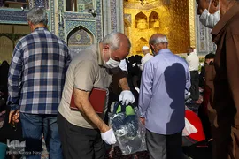 بازگشایی حرم مطهر رضوی
