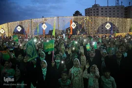 برگزاری جشن بزرگ پیامبر مهربانی در میدان ولیعصر(عج)