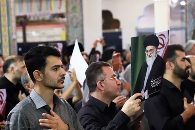 مراسم شام غریبان رهبر شهید انقلاب در اهر