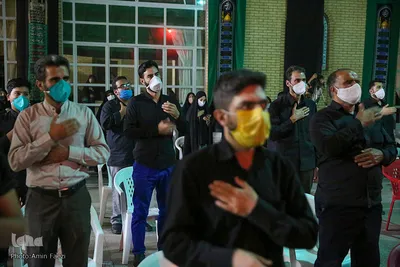 مراسم عزاداری شب اربعین حسینی در هیئت رسانه شیراز