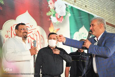 جشن اعیاد شعبانیه در حرم علی‌بن مهزیار اهوازی