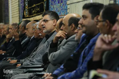 مراسم ترحیم محمدکاظم محمدزاده