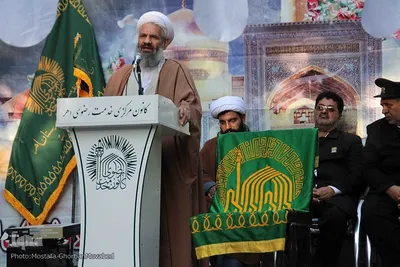 حضور خادمین آستان قدس رضوی در اهر