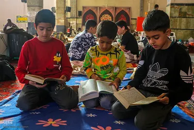  مراسم معنوی اعتکاف در شیراز
