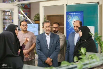بازدید سخنگوی دولت از خبرگزاری ایکنا