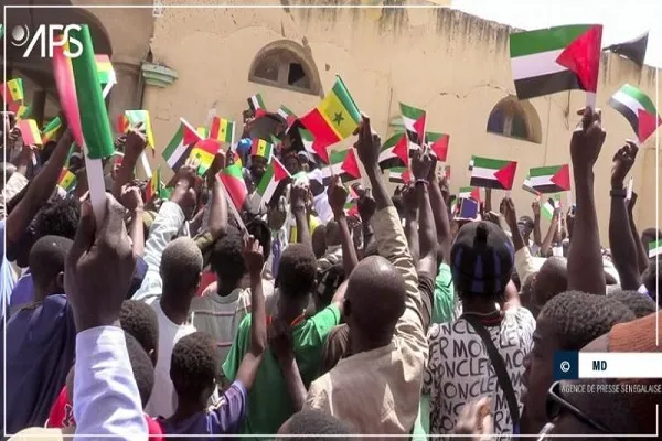 Sénégal : un rassemblement en soutien à la Palestine