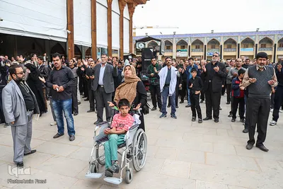 عزاداری روز شهادت امام رضا(ع)درحرم شاهچراغ(ع)‎