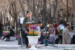 آیین جزء‌خوانی قرآن کریم در چهارباغ اصفهان