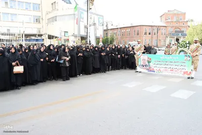 تشییع پیکر شهید «یوسف طالب مرندی» در ارومیه‎