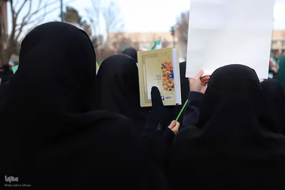 راهپیمایی محکومیت اقدامات تروریستی آمریکا و رژیم صهیونیستی در تبریز