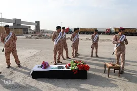 بازگشت پیکر‌های ۲۲ شهید دفاع مقدس به وطن