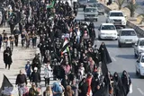 عکس | آئین پیاده‌روی دلدادگان حسینی در گلستان