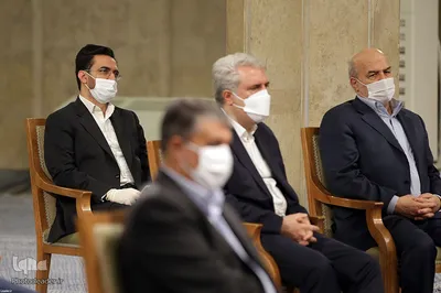 آخرین دیدار رئیس‌جمهور و هیئت دولت دوازدهم با رهبر انقلاب