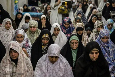 مراسم اعتکاف در حرم امام رضا(ع)