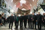 عزاداری سوم شهادت امام حسین(ع) در بازار تبریز‎