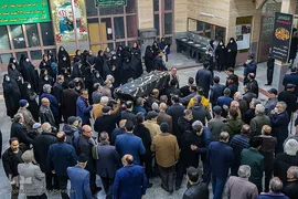 تشییع پیکر «حاج احمد فیاض» پیرغلام اهل‌بیت(ع)