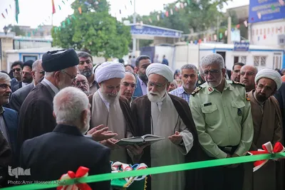 رونمایی از سنگ مزار حرم مطهر سید علاالدین حسین (ع)