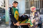 حضور خدام رضوی در خانه سالمندان ـ اهواز