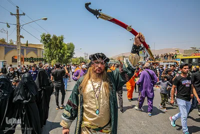 کاروان نمادین اسرای کربلا در شیراز‎‎