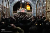 شب شهادت امام موسی کاظم(ع) در حرم دخترشان