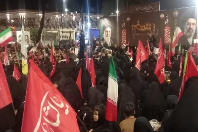 یکصد و پانزدهمین اجتماع شبانه مردم انقلابی  شهرستان بابلسر