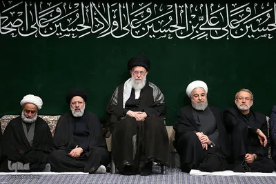 دومین شب عزاداری حضرت اباعبدالله الحسین (ع) در حسینیه امام‌خمینی(ره)