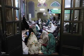  مراسم معنوی اعتکاف در تبریز

