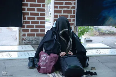 مراسم دعای عرفه در گلزارشهدای وادی رحمت تبریز