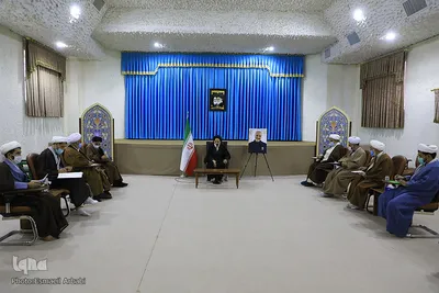 دیدار حجت‌الاسلام عبادی با جامعه روحانیت مبارز خراسان‌جنوبی