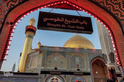 حال و هوای حرم مطهر امام علی در آستانه اربعین حسینی