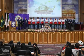 آئین اختتامیه مرحله کشوری مسابقات قرآن و نهج‌البلاغه