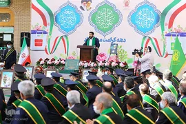 مراسم خطبه خوانی در حرم حضرت معصومه(س)