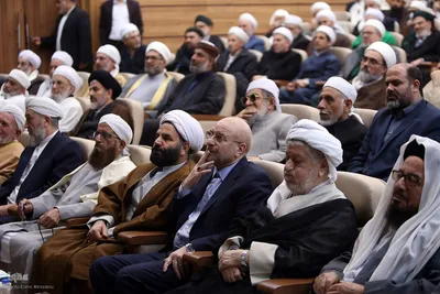 دیدار جمعی از علمای اهل سنت با رئیس مجلس