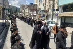 مراسم دسته روی بزرگداشت شهادت امام جعفرصادق(ع) در بهشهر