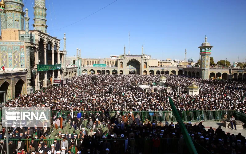 د آيت الله صافی ګلپایګاني دجنازې دستورې په قم کې ترسره شوې