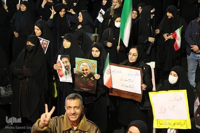 تجمع هم‌بستگی و انتقام‌جویی مردم ملایر