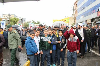 راهپیمایی ۱۳ آبان در ملایر