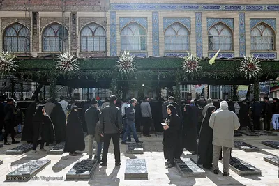 زیارت مزار سیدالشهدای محور مقاومت