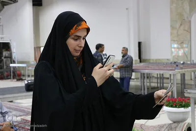 حماسه حضور در گلستان شهدای اصفهان