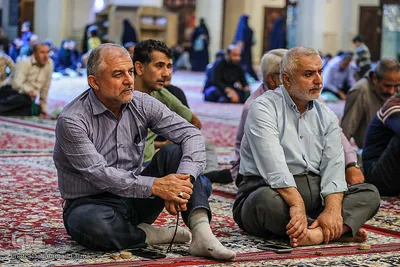 مراسم سوگواری شب شهادت امام حسن عسکری(ع) شاهچراغ