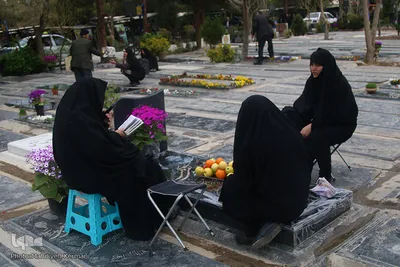 آخرین پنجشنبه سال در بهشت زهرا