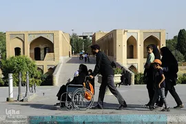 آیین پیاده‌روی جاماندگان اربعین حسینی در اصفهان