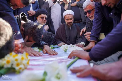 تشییع پیکر مطهر سرهنگ شهید احسان بخشنده در شیراز