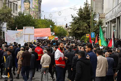راهپیمایی 13 آبان در شهرکرد