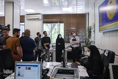بازدید دانشجویان دانشگاه فرهنگیان قزوین از ایکنا