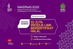 Menag Launching Program 10 Juta Produk Bersertifikat Halal