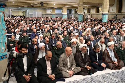 دیدار میهمانان کنفرانس وحدت اسلامی با رهبر معظم انقلاب