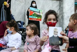 Gangamin Yara A Iran Domin Nuna Goyon Bayansu Ga Yara A Falastinu