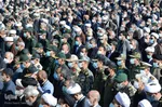 مراسم تشییع و تدفین والده نماینده ولی فقیه در آذربایجان شرقی